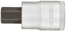 Screwdriver bit 3/4" recessed hexagon GEDORE
