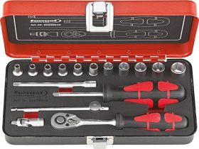 KLJUČI NASADNI 1/4" GRT 16 KOS FORMAT