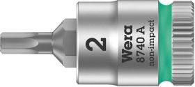 Screwdriver bit 1/4" recessed hexagon Wera