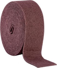 Abrasive fleece rolls, aluminium oxide 10mx115mm medium A FORMAT