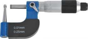 MIKROMETER ZUNANJI ANALOGNI    0-  25/0,01 ZA CEVI FORMAT