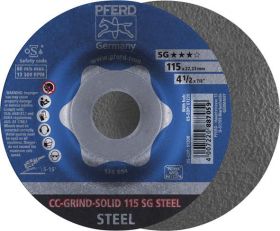 Grinding disc CC-Grind Solid SG STEEL PFERD