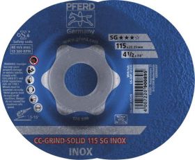 Grinding disc CC-Grind Solid SG INOX PFERD