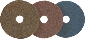 Velcro grinding wheel Fleece 115mm coarse brown FORMAT