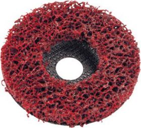 Coarse cleaning discs CER 115mm red FORMAT