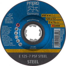 Rough grinding disc PSF X-LOCK STEEL Pferd