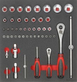 ORODJE GRT CT2/3 KLJUČI NASADNI 1/4+1/2" FORMAT