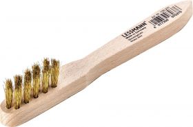 ŠČETKA ZA VŽIGALNE SVEČKE 0.15X150MM VALOVITA MEDENINA LESSMANN