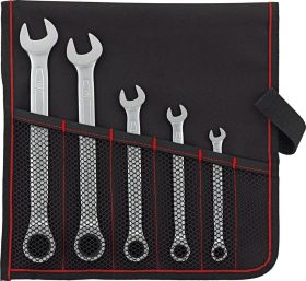 KLJUČI VILIČASTO OBROČNI GRT 8-19MM/5KOS Z RAGLJO FORMAT