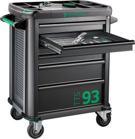 Tool trolley, equipped 93/130 130-pc Stahlwille