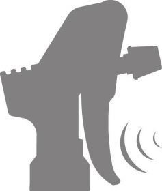 Industrial atomiser double-acting red Pressol