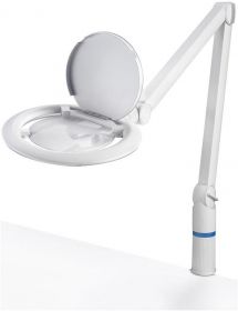 LUPA POVEČEVALNA  1,9X D=132 NAMIZNA Z LUČJO