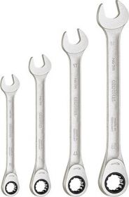 KLJUČI VILIČASTO OBROČNI GRT 10-13-17-19/4KOS Z RAGLJO GEDORE