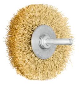 ŠČETKA KROŽNA RBU steblo 6mm MEDENINA PFERD