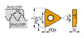 TN W NR P1  NOTRANJA DESNA WHITWORTH P1 NEBRUŠENA