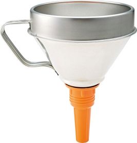 Tinplate funnel with sieve 02342 Ø 1.3l PRESSOL