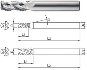 REZKAR HM GROBI WAF303 Z3 ALU WAVE ZA ALUMINIJ
